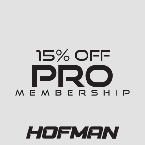 HOFMAN MEMBERSHIP – 15%