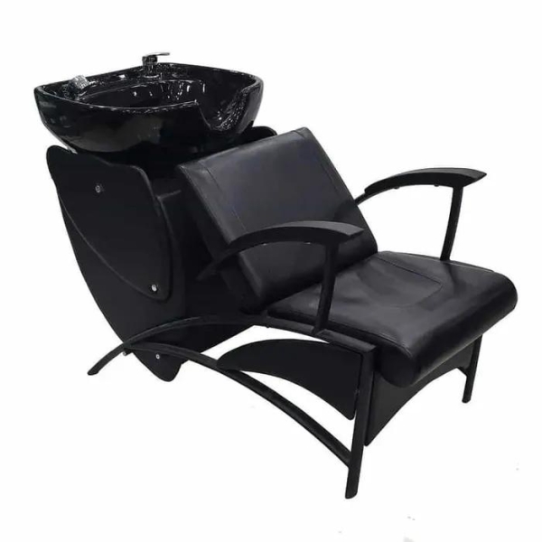 כיור חפיפה למספרה דגם  C12 BLACK