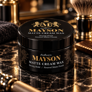 MAYSON Brilliant Cream – קרם ווקס פרימיום לגבר | 120 גרם