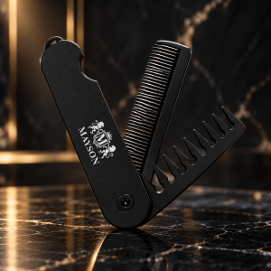 MAYSON Folding Comb – מסרק מתקפל לשיער ולזקן